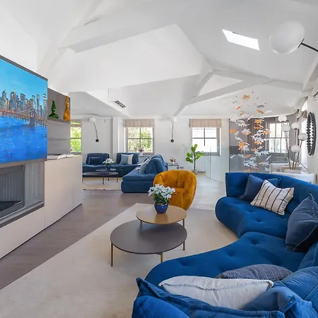 Brand New Refurbishment Townhouse In Notting Hill Near Portobello Road With Ac Air Conditioning & Roof Terrace